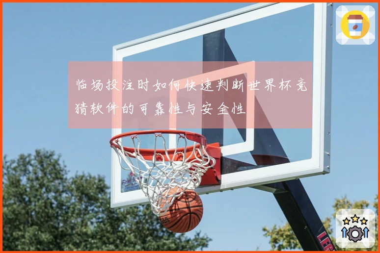 临场投注时如何快速判断世界杯竞猜软件的可靠性与安全性